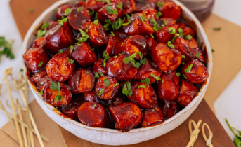 59 BBQ sladko kisle klobasice3
